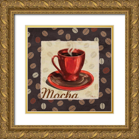 Cup of Joe II Gold Ornate Wood Framed Art Print with Double Matting by Brent, Paul