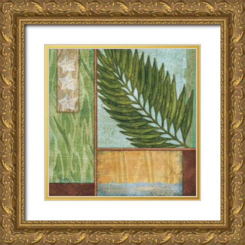 La Palma II Gold Ornate Wood Framed Art Print with Double Matting by Brent, Paul