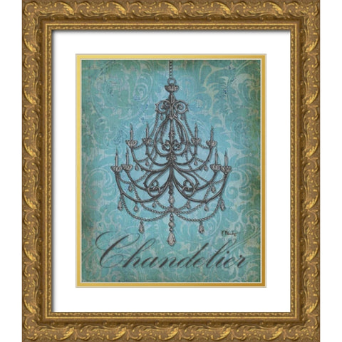 Parisian Market II Gold Ornate Wood Framed Art Print with Double Matting by Brent, Paul