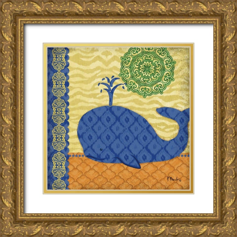 Sanctuary Bay II Gold Ornate Wood Framed Art Print with Double Matting by Brent, Paul