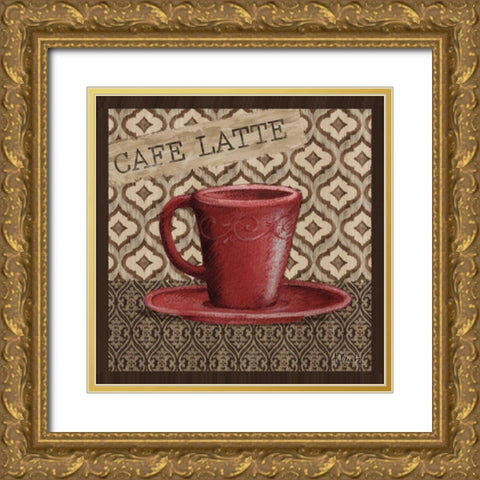 Barista I Gold Ornate Wood Framed Art Print with Double Matting by Brent, Paul