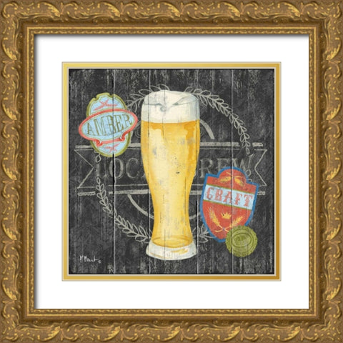 Craft Brew I Gold Ornate Wood Framed Art Print with Double Matting by Brent, Paul