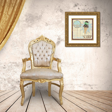 Sweet Treats I Gold Ornate Wood Framed Art Print with Double Matting by Brent, Paul
