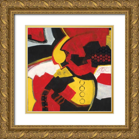 Zowee II Gold Ornate Wood Framed Art Print with Double Matting by Dilbeck, Nikki