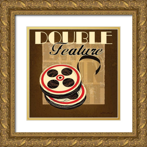 Double Feature Gold Ornate Wood Framed Art Print with Double Matting by Gamel, Stacy