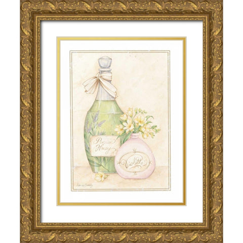 Persian Honey Gold Ornate Wood Framed Art Print with Double Matting by Gladding, Pamela
