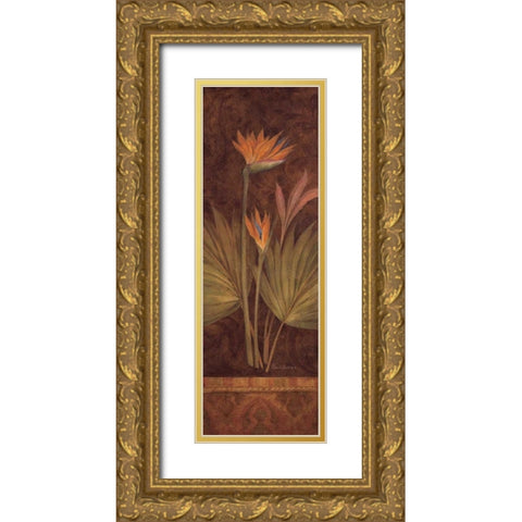 Silk Road Passage II Gold Ornate Wood Framed Art Print with Double Matting by Gladding, Pamela