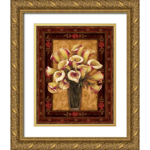 View from Pompeii I Gold Ornate Wood Framed Art Print with Double Matting by Gladding, Pamela
