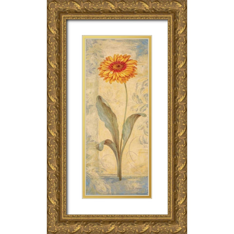 Topaz Skies III Gold Ornate Wood Framed Art Print with Double Matting by Gladding, Pamela