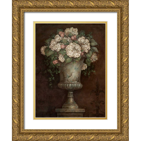 Gramercy Park Gold Ornate Wood Framed Art Print with Double Matting by Gladding, Pamela