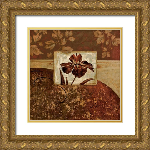 At Waters Edge II Gold Ornate Wood Framed Art Print with Double Matting by Gladding, Pamela
