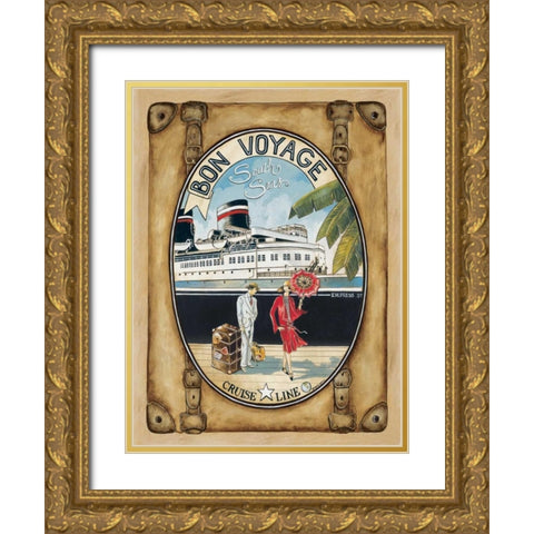 Empress Star Gold Ornate Wood Framed Art Print with Double Matting by Gorham, Gregory