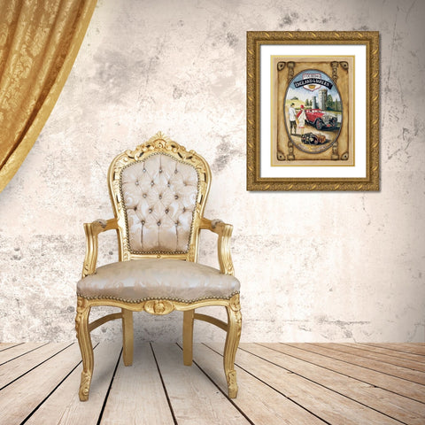 Royal Touring Gold Ornate Wood Framed Art Print with Double Matting by Gorham, Gregory