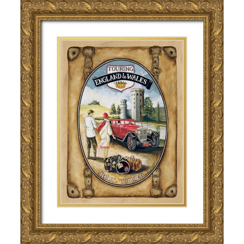 Royal Touring Gold Ornate Wood Framed Art Print with Double Matting by Gorham, Gregory