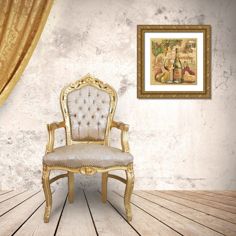 Umbrian Beauty Gold Ornate Wood Framed Art Print with Double Matting by Gorham, Gregory