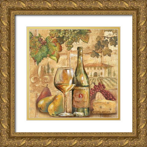 Umbrian Beauty Gold Ornate Wood Framed Art Print with Double Matting by Gorham, Gregory