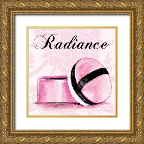 Radiance Gold Ornate Wood Framed Art Print with Double Matting by Gorham, Gregory