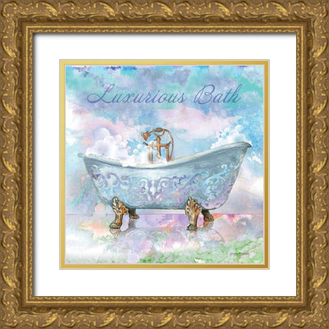 Luxury Bath Motif I Gold Ornate Wood Framed Art Print with Double Matting by Gorham, Gregory