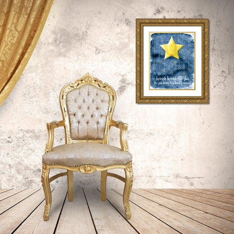 Love You II Gold Ornate Wood Framed Art Print with Double Matting by Harbick, N.