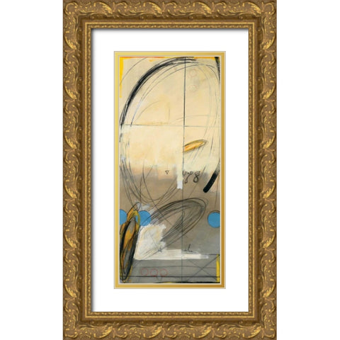 Cosmic II Gold Ornate Wood Framed Art Print with Double Matting by Bach, Marci
