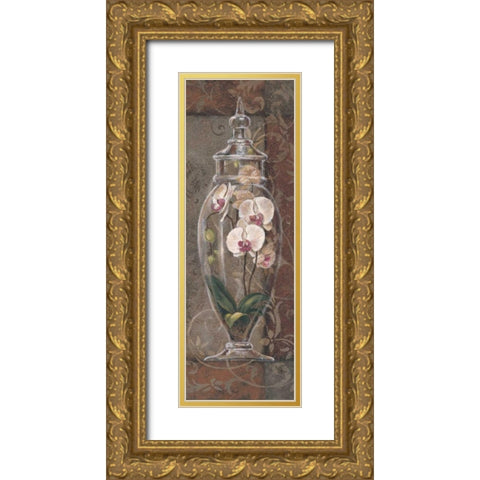 Asian Apothecary I Gold Ornate Wood Framed Art Print with Double Matting by Jeffrey, Jillian