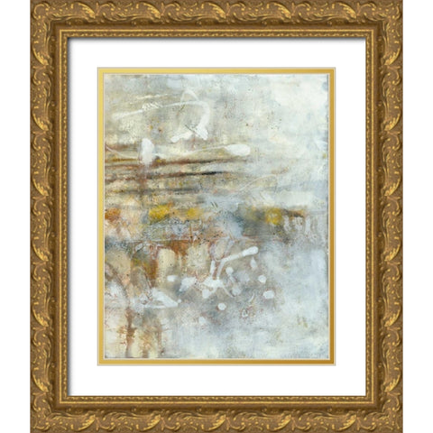 Granite Impressions II Gold Ornate Wood Framed Art Print with Double Matting by Jones, Catherine