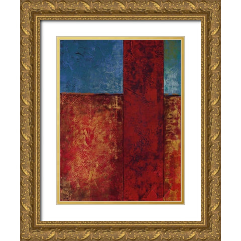 Moment in Time VIII Gold Ornate Wood Framed Art Print with Double Matting by Kime, John