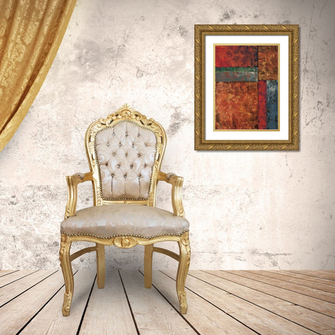 Moment in Space I Gold Ornate Wood Framed Art Print with Double Matting by Kime, John