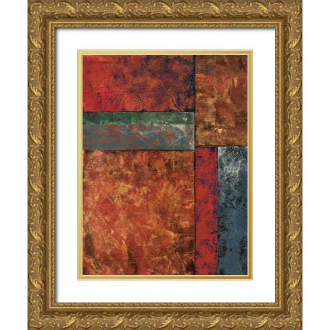 Moment in Space I Gold Ornate Wood Framed Art Print with Double Matting by Kime, John