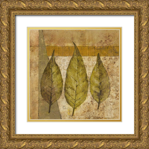 Nature Study II Gold Ornate Wood Framed Art Print with Double Matting by Kime, John