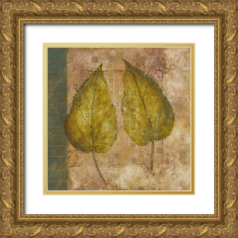 Nature Study III Gold Ornate Wood Framed Art Print with Double Matting by Kime, John