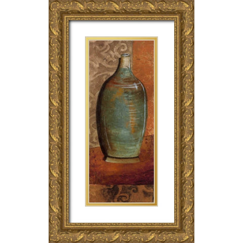 Zen Still Life III Gold Ornate Wood Framed Art Print with Double Matting by Kime, John