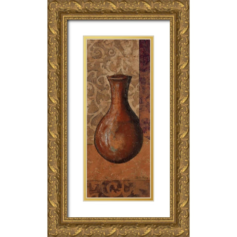 Zen Still Life IV Gold Ornate Wood Framed Art Print with Double Matting by Kime, John