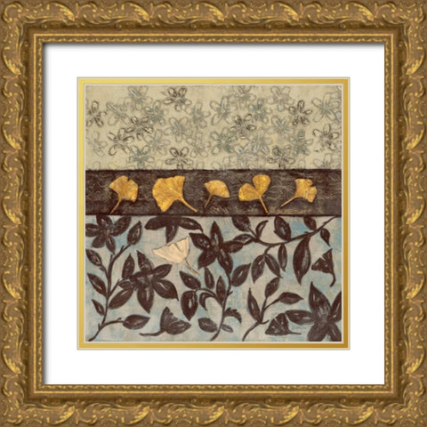 Earths Blanket I Gold Ornate Wood Framed Art Print with Double Matting by Kime, John