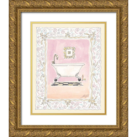Toilette I Gold Ornate Wood Framed Art Print with Double Matting by Leal, Steve