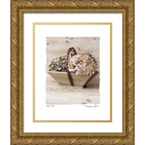 Act Two Gold Ornate Wood Framed Art Print with Double Matting by Love, Maureen