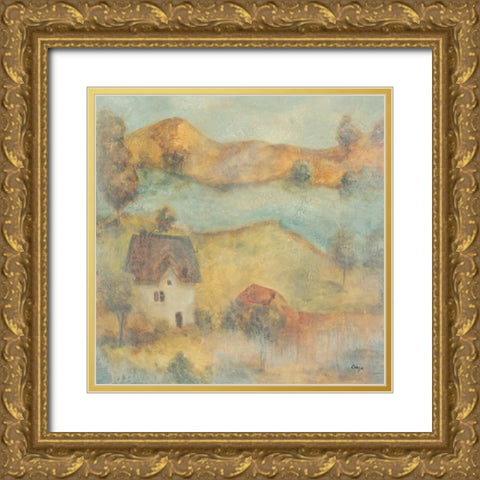 Herb de Provence II Gold Ornate Wood Framed Art Print with Double Matting by Linza, Loretta