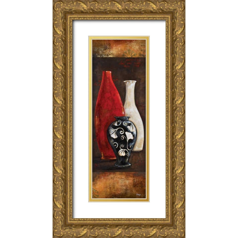 Eastern Bazaar I Gold Ornate Wood Framed Art Print with Double Matting by Linza, Loretta