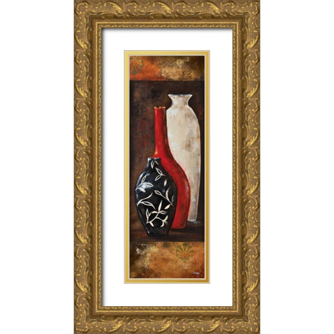 Eastern Bazaar II Gold Ornate Wood Framed Art Print with Double Matting by Linza, Loretta