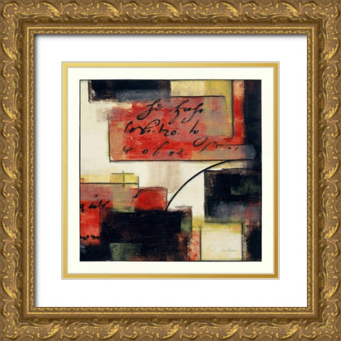 Royal Phase II Gold Ornate Wood Framed Art Print with Double Matting by Marque, Lucia