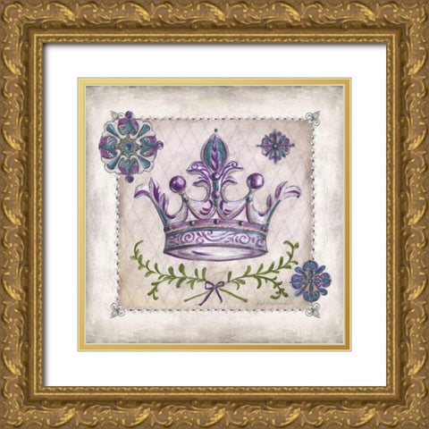Royal Crown II Gold Ornate Wood Framed Art Print with Double Matting by McRostie, Kate