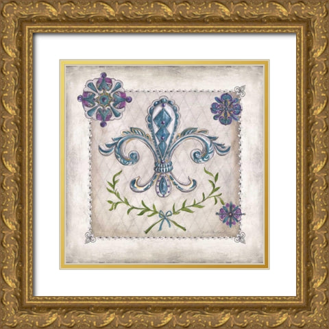 Royal Crown III Gold Ornate Wood Framed Art Print with Double Matting by McRostie, Kate