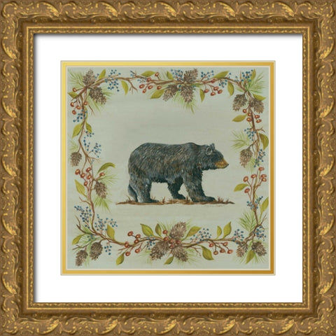 Blue Aspen Woods I Gold Ornate Wood Framed Art Print with Double Matting by McRostie, Kate