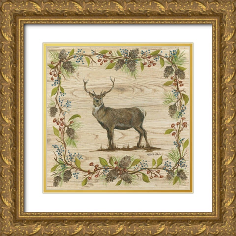 Aspen Woods II Gold Ornate Wood Framed Art Print with Double Matting by McRostie, Kate