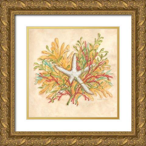 Coral Reef I Gold Ornate Wood Framed Art Print with Double Matting by McRostie, Kate