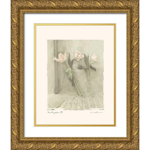 Countryside III Gold Ornate Wood Framed Art Print with Double Matting by Melious, Amy