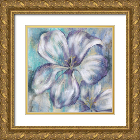 Summer Beauty I Gold Ornate Wood Framed Art Print with Double Matting by Ferry, Margaret