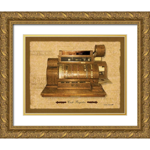 General Store I Gold Ornate Wood Framed Art Print with Double Matting by Ouimette, Gene