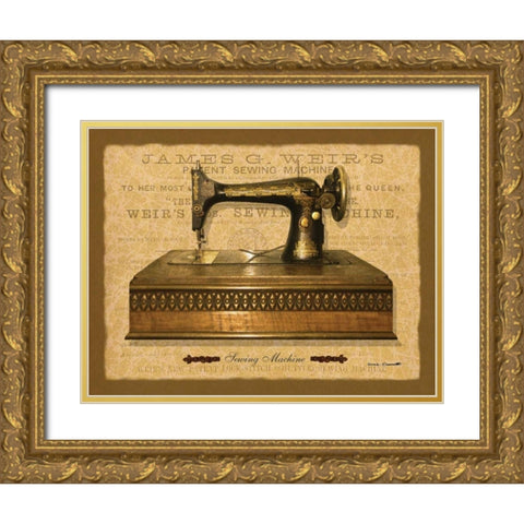 General Store IV Gold Ornate Wood Framed Art Print with Double Matting by Ouimette, Gene