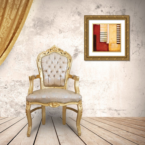 Sedona I Gold Ornate Wood Framed Art Print with Double Matting by Osborne, Susan